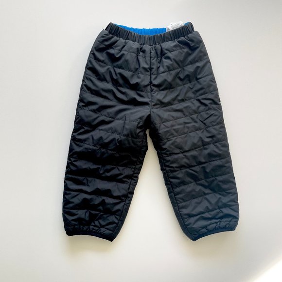 Columbia Other - Columbia Kids Black & Blue Fleece Lined Reversible Snow Pants - 4T